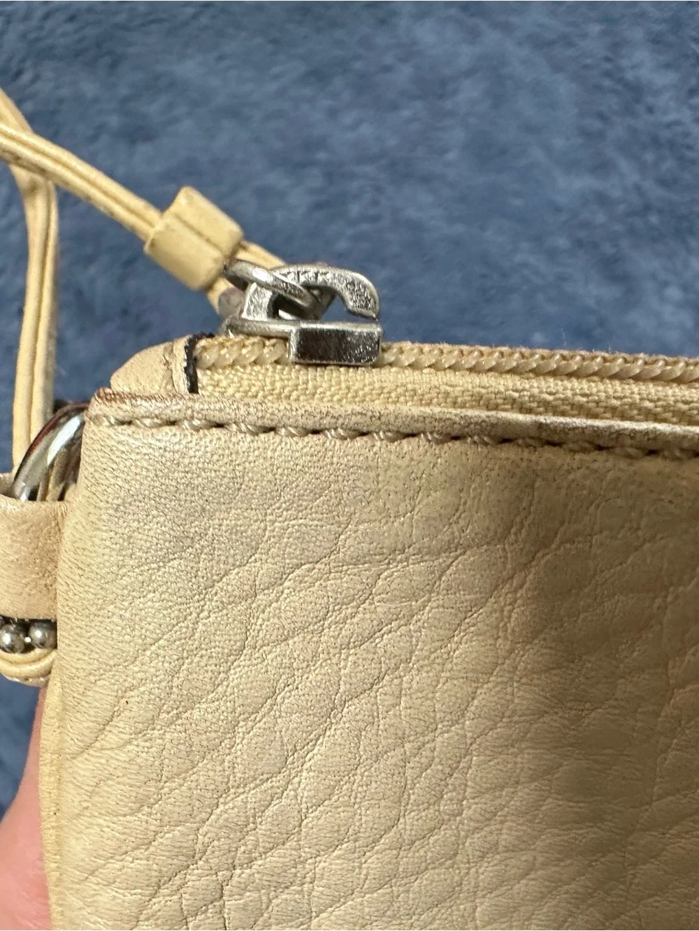 Coach Tan  Leather Wristlet Wallet - Women Bags
